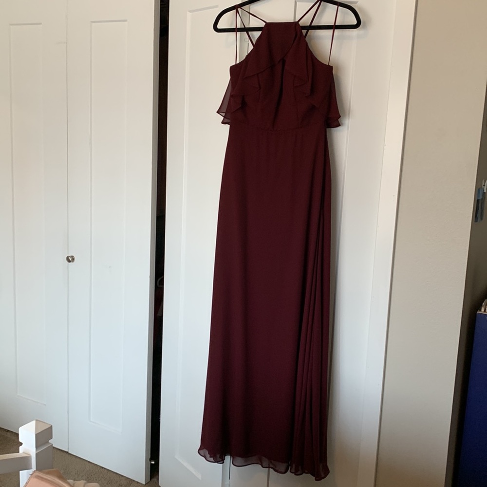 Birdy Grey “Jules” dress in “Cabernet” color